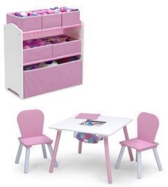 Delta Children 4-Piece Toddler Playroom Set
