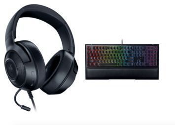 Razer Kraken X Headphones and Razer Ornata V2 Gaming Keyboard