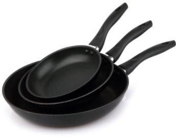 Mainstays Aluminum 7, 9 & 11 Non-Stick Skillet Pack