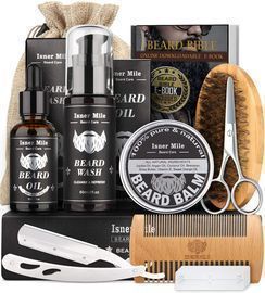 Isner Mile Beard Kit Grooming and Trimming Tool Set
