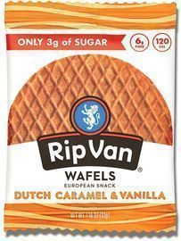 Rip Van Wafels Dutch Caramel and Vanilla Stroopwafels 12-Pack