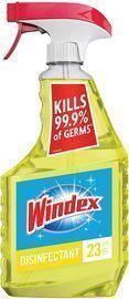 Windex Multi-Surface Cleaner and Disinfectant Spray Bottle