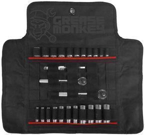 Grease Monkey Socket Roll Tool Organizer & Carrier