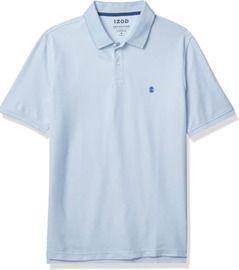 IZOD Men's Advantage Performance Short Sleeve Heather Polo