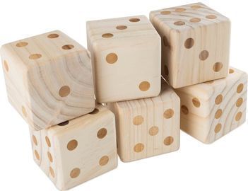 Wakeman Giant Wooden Yard Dice Outdoor Lawn Game