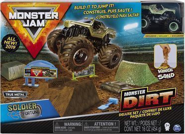 Monster Jam Truck Deluxe Set