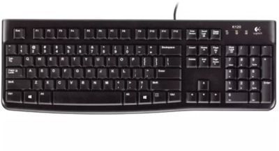 Logitech K120 Ergonomic Desktop USB Keyboard