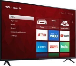 HOT! TCL 55 Class 4K UHD LED Roku Smart TV HDR 4 Series 55S421