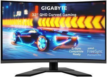 GIGABYTE G32QC 32 Curved 2560x1440 165Hz FreeSync VA Monitor