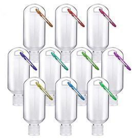 10 Pack Hand Sanitizer Keychains