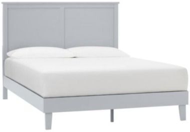 Granbury Stone Gray Wood Queen Panel Bed
