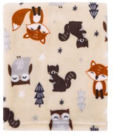 Parent's Choice Fox Woodland Baby Blanket