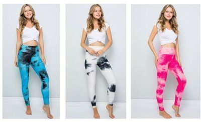 Tie Dye Active Yoga Leggings