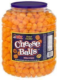 UTZ Cheese Balls 35 Ounce Barrel