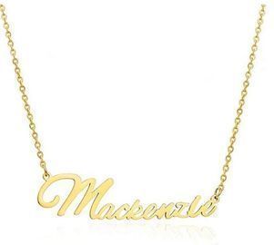 Personalized Name Necklace -> Names M-P