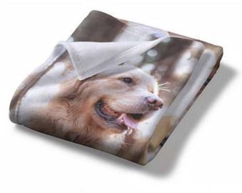 50x 60 Custom Photo Fleece Throw Blanket