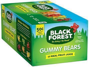 24pk of Black Forest Gummy Bears Candy, 1.5 Ounce