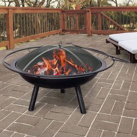 Halo Steel Wood Burning Fire Pit