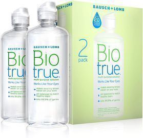 2-Pack 10oz. Bausch + Lomb Biotrue Soft Contact Lens Multi-Purpose Solution