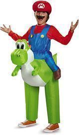 Super Mario Bros: Ride a Yoshi Inflatable Child Costume