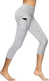 Fengbay Women's Capri Leggings w/ Pockets