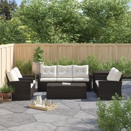 Sol 72 Outdoor 6pc Sofa Seating Group w/ Cushions