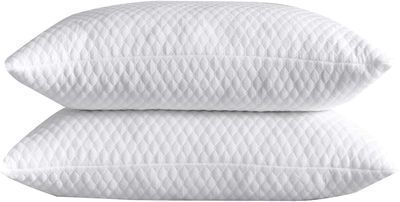 Shredded Memory Foam Bed Pillows - 2 Pack