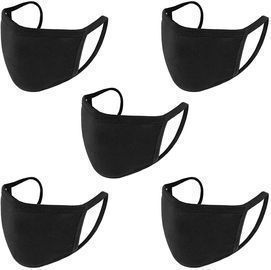 5pk Cotton Non Medical Face Masks