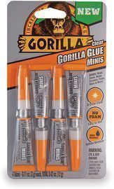 Gorilla Glue Clear Minis, 4pk
