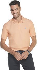 IZOD Men's Advantage Performance Heather Polo Tee (Various Colors)
