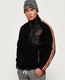 Surperdry Men's Mountain Polar Fleece Half Zip Jacket