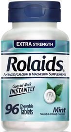 Rolaids Extra Strength Tablets Mint, 96 ea