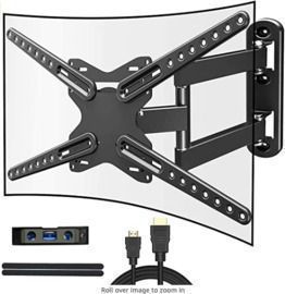 Full Motion TV Wall Mount - Fits 28-72 TV