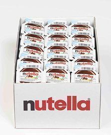 120 Count Nutella Chocolate Hazelnut Spread, 0.52 oz Single Serve Mini Cups