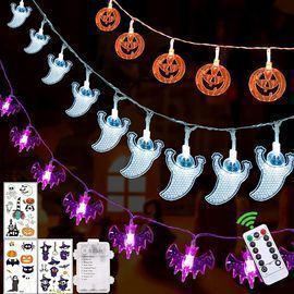 3pk Halloween Outdoor Light Sets