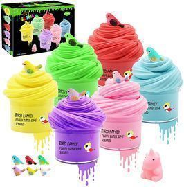 Kidsbay 6 Pack Butter Slime Kit