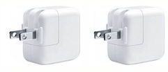 Apple MD836LL/A 12W USB Power Adapter for iPhone, iPad - 2pk