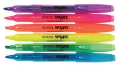 School Smart Highlighter - Set of 6