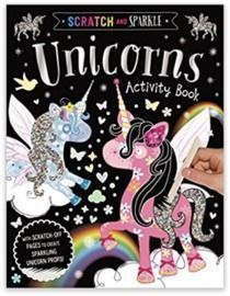 Scratch and Sparkle Unicorns Activity Book Paperback