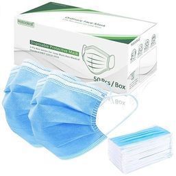 Disposable Face Masks - 50 Pack