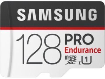 128GB Samsung Pro Endurance U1 microSDXC Memory Card w/ Adapter