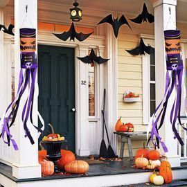 2 Pack Large Halloween Windsocks