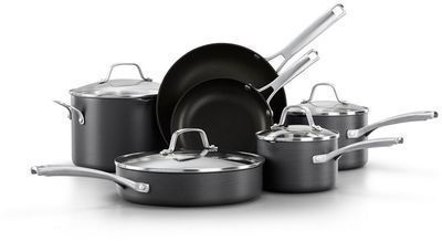 10-pc. Calphalon Classic Nonstick Cookware Set + $20 Kohl's Cash