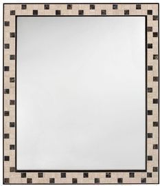 Framed Rectangular Bathroom Vanity Mirror in Espresso, 23 x 28
