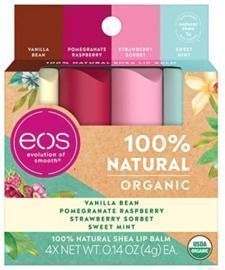 eos USDA Organic Lip Balm - Variety Pack
