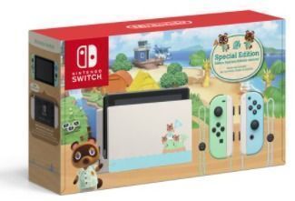 Nintendo Switch Console - Animal Crossing: New Horizons Edition