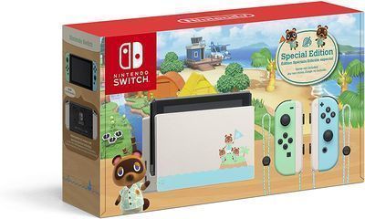 Nintendo Switch Console Animal Crossing New Horizons Edition