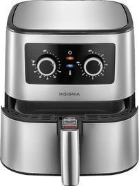 Insignia 5qt Analog Air Fryer, Stainless Steel