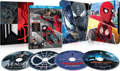 Spider-Man 4-Film Collection Blu-Ray Set