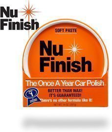 Nu Finish Paste Car Polish, Better Than Wax, 14 oz.
